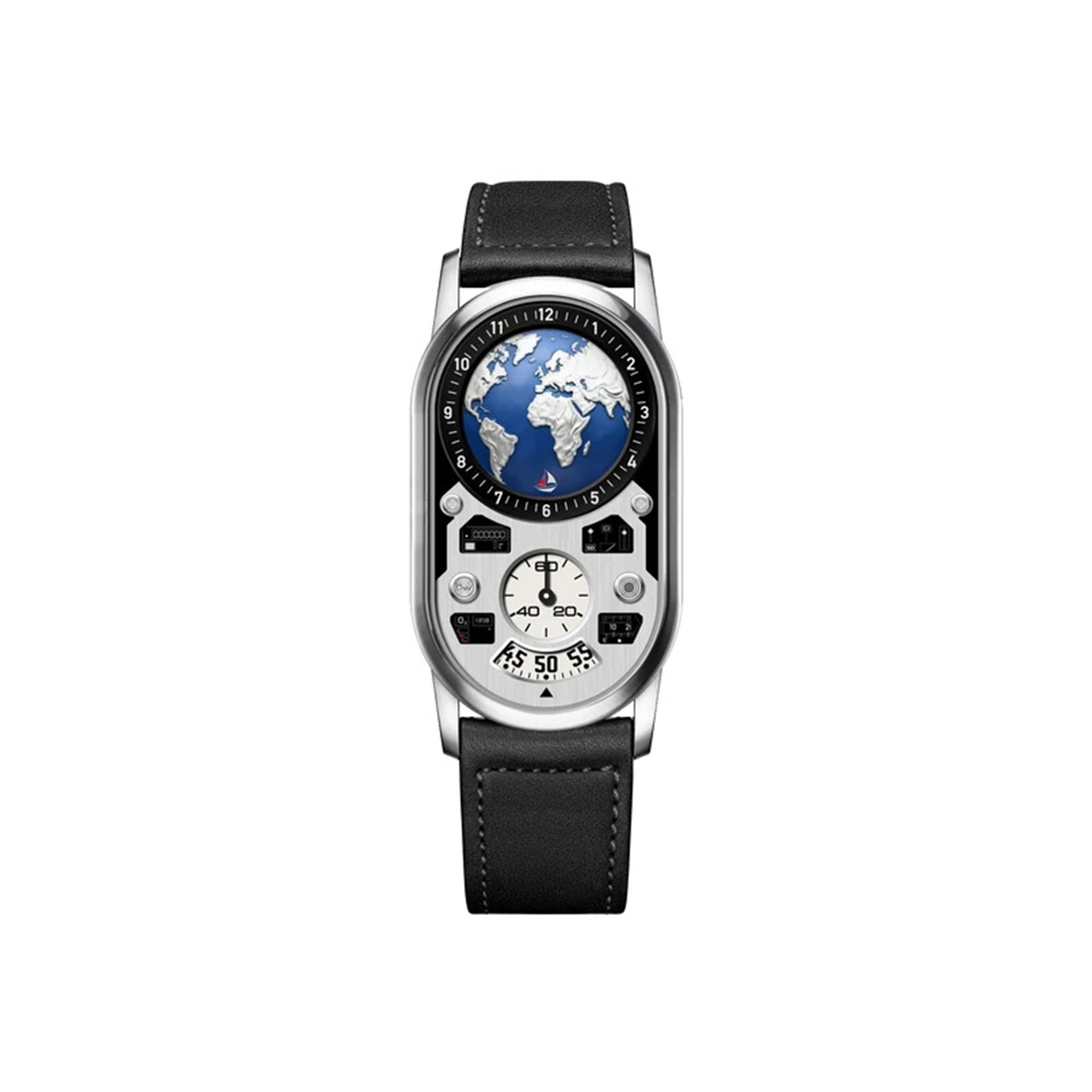 Годинник у космічному стилі BENLYWATCH Planet Dashboard II Moon Edition